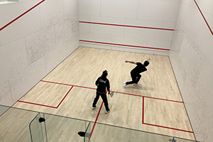 スカッシュ体験